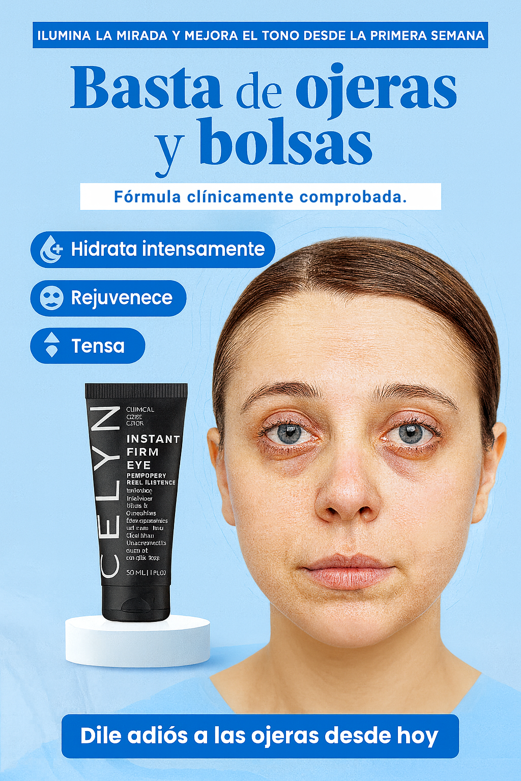 CELYN™ Crema Reductora de Bolsas