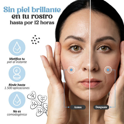 CANDY BELLA® | GEL MATIFICANTE PARA CONTROLAR LA GRASA FACIAL